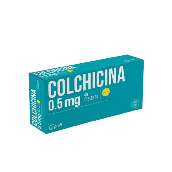 Imagen de COLCHICINA 0.5 MG CAJA*40 TAB