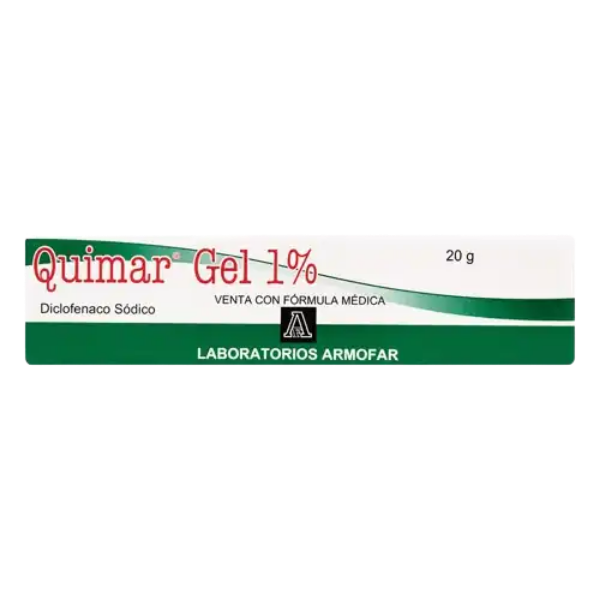 Imagen de QUIMAR 1% Diclofenaco GEL*20 GR