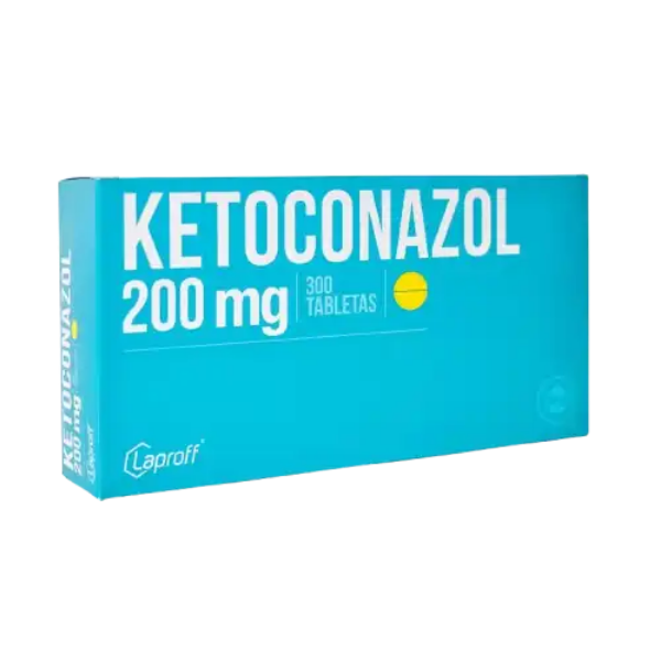 Imagen de KETOCONAZOL 200MG CJ*300TAB