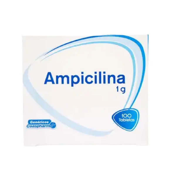 Imagen de AMPICILINA 1GR CJ *100TAB