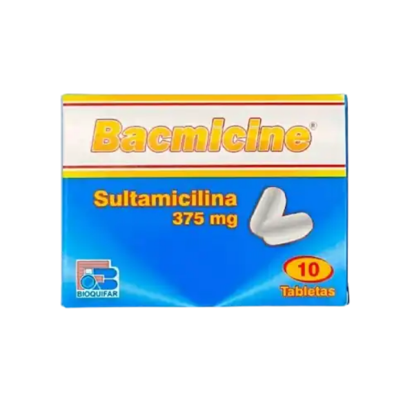 Imagen de BACMICINE 375 MG CAJA*10 TABS