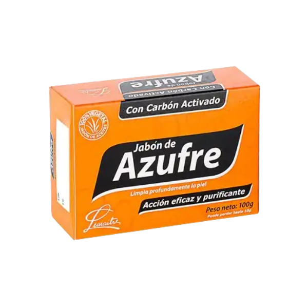 Imagen de JABON DE AZUFRE CON CARBON ACTIVADO *100GR