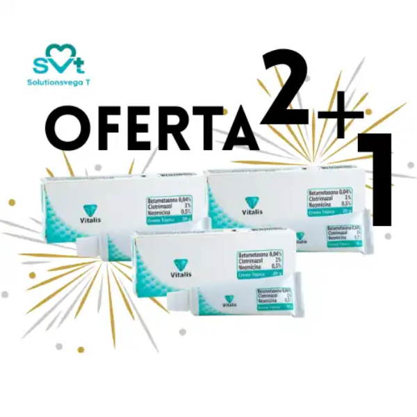 Imagen de CLOTRI+NEO+BETA TB*20GR 2+1