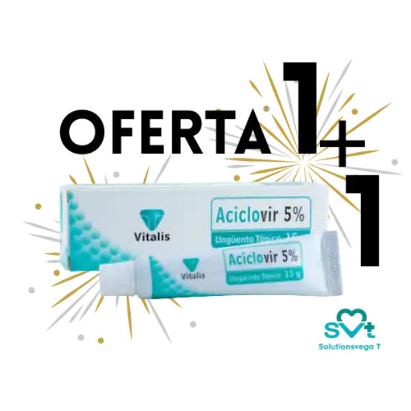 Imagen de ACICLOVIR5% UNG*15Gr 1+1