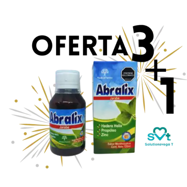 Imagen de OFERTA ABRALIX JARABE 3+1 *120 ML