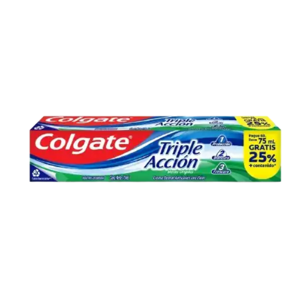 Imagen de COLGATE TRIPLEACCION*75 ML