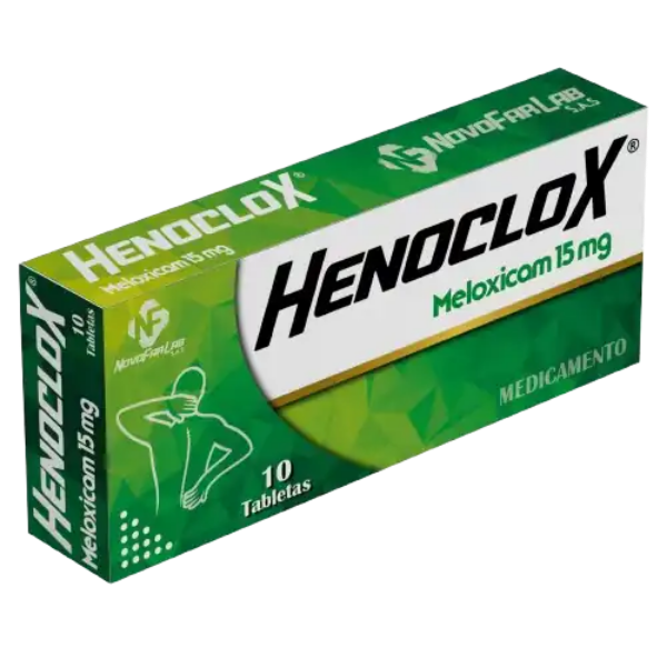 Imagen de HENOCLOX (MELOXICAM15MG)*10 TAB