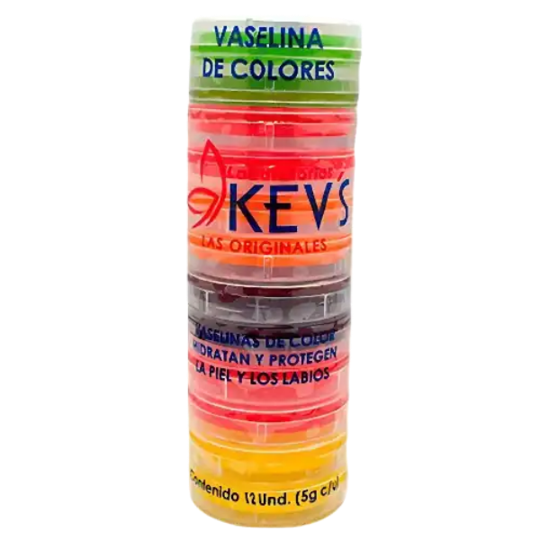 Imagen de VASELINA DE COLORES *12 UNIDADES