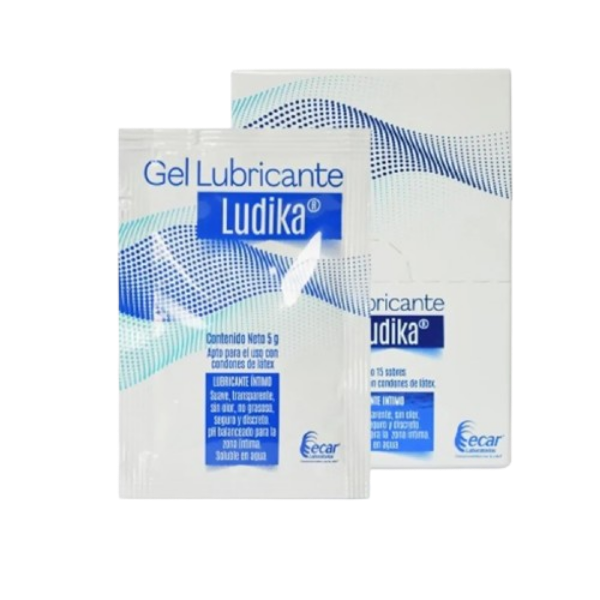 Imagen de GEL LUBRICANTE LUDIKA*15 SOBRES
