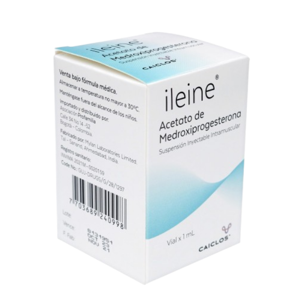 Imagen de ILEINE150 MG SUSP INY CAJA VIAL X1 ML