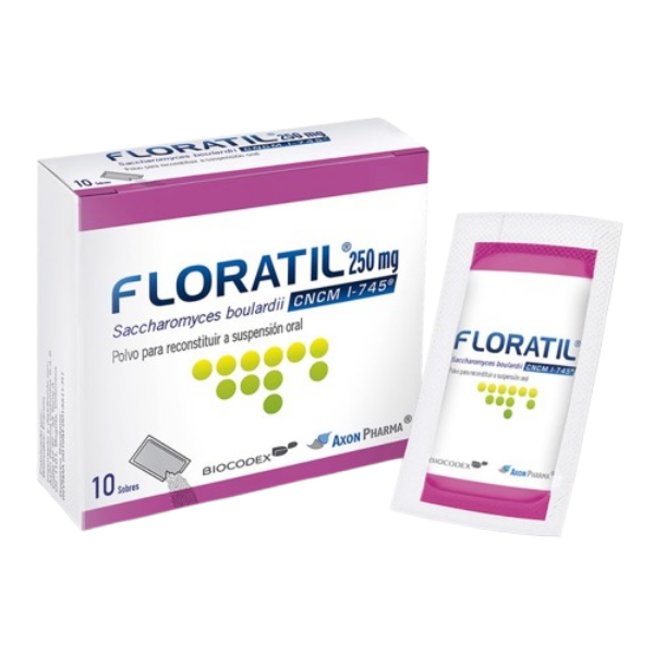 Imagen de FLORATIL 250 MG *10 SOBRES