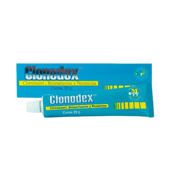 Imagen de CLONODEX (CLOTRIMAZOL+NEOMICINA+DEXA) TUBO*20G