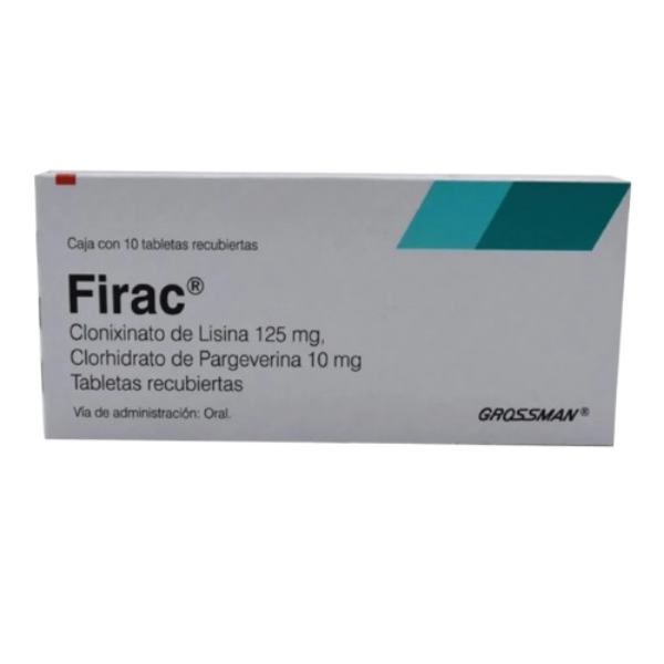Imagen de FIRAC*10TAB RECUBIERTAS