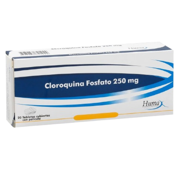 Imagen de CLOROQUINA FOSFATO 250MG*20TAB