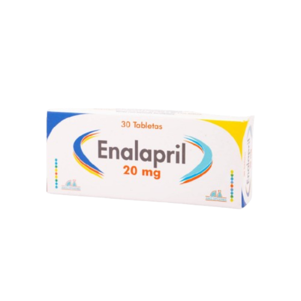 Imagen de ENALAPRIL *20 MG *30 TAB