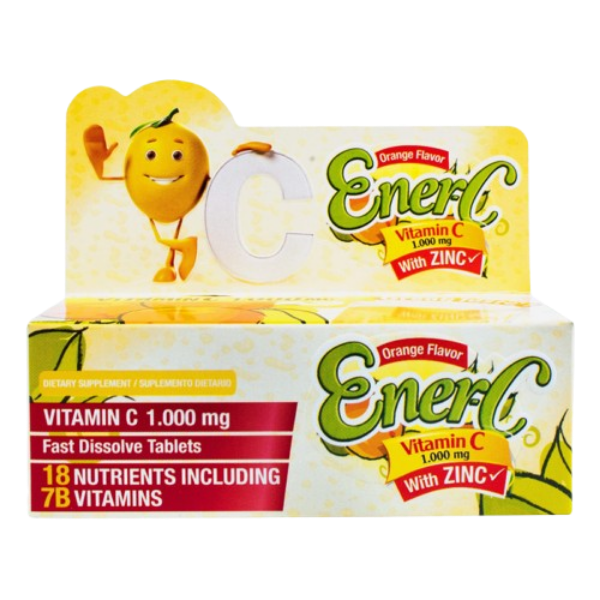Imagen de ENERC (VITAMINA C 1000MG+ZINC)*10 EFERVESCENTE