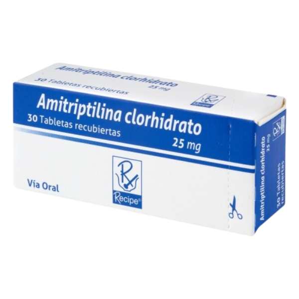 Imagen de AMITRIPTILINA 25 MG*30TAB