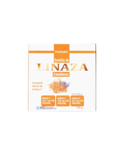 Imagen de SEMILLA DE LINAZA ENTERA  *200 GR