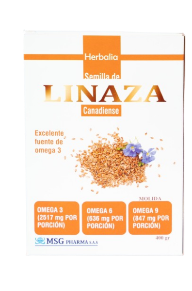 Imagen de SEMILLA DE LINAZA MOLIDA *400 GR