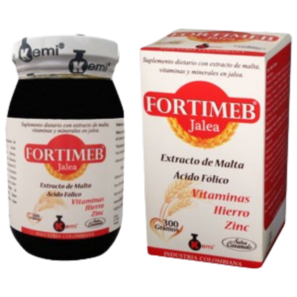 Imagen de FORTIMEB JALEA (Extracto de Malta+Acido folico+Hierro)*240ML