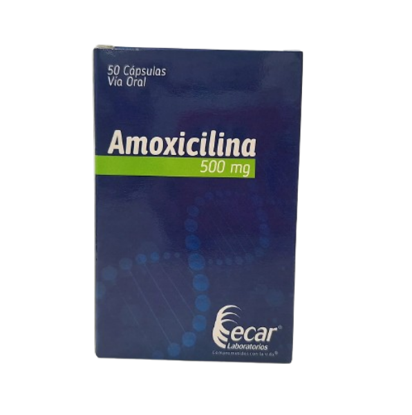 Imagen de AMOXICILINA 500MG*50 CAP