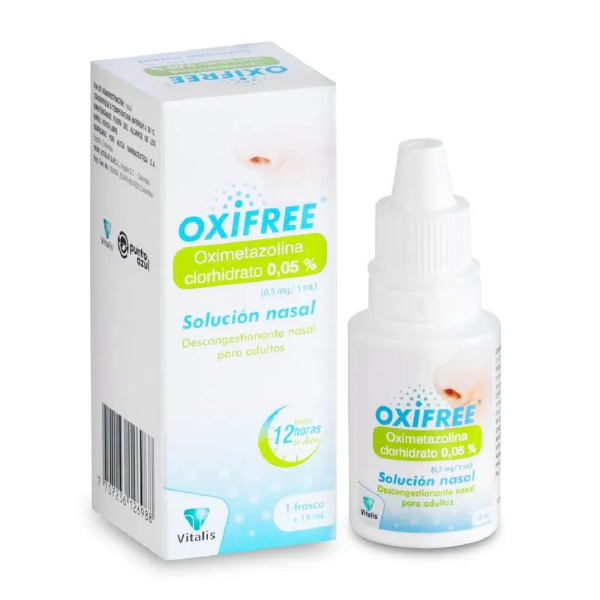 Imagen de OXIFREE Pague3,Lleve4 (3+1) (oximetazolina )0.05%*15ML