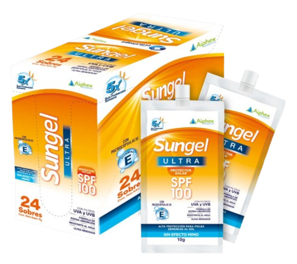 Imagen de SUNGEL ULTRA (PROTECTOR SOLAR SPF100)*10GR*24 SOBRES