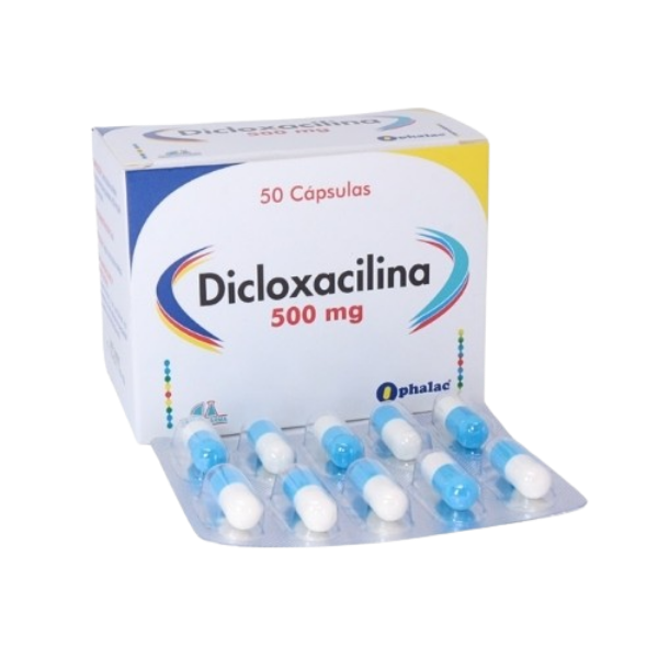 Imagen de DICLOXACILINA 500MG*50 CAP