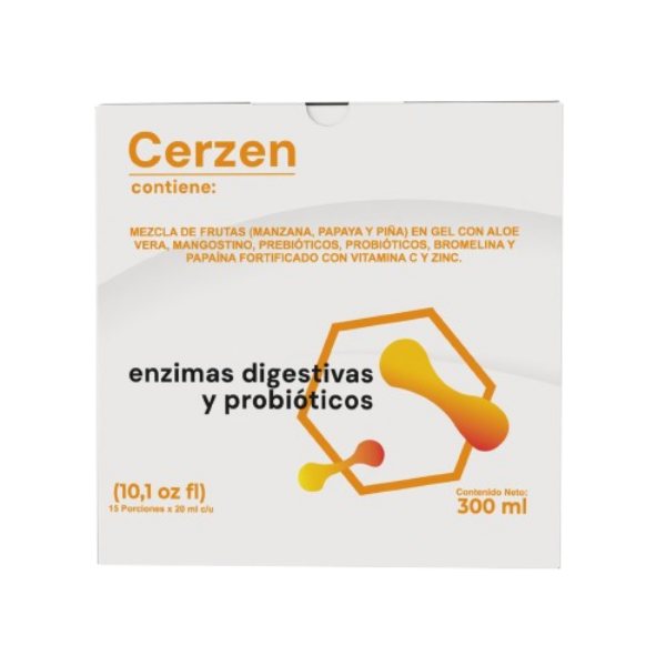 Imagen de CERZEN (Enzimas Digestivas y Probioticos)15 SBS*20ML