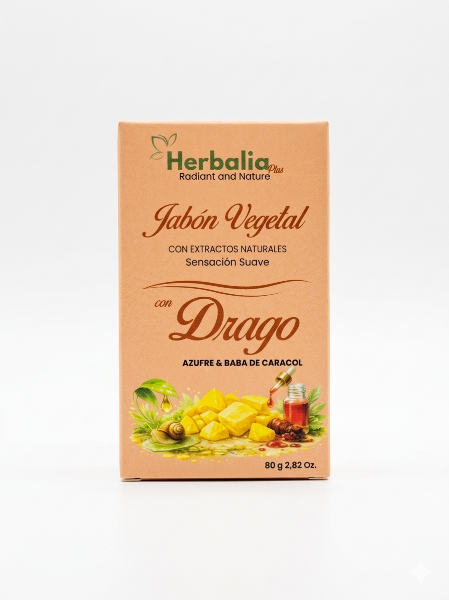 Imagen de JABON VEGETALHERBALIA DE DRAGO*80GR