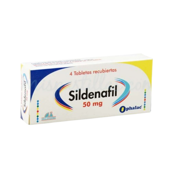 Imagen de SILDENAFIL*50MGX4TAB