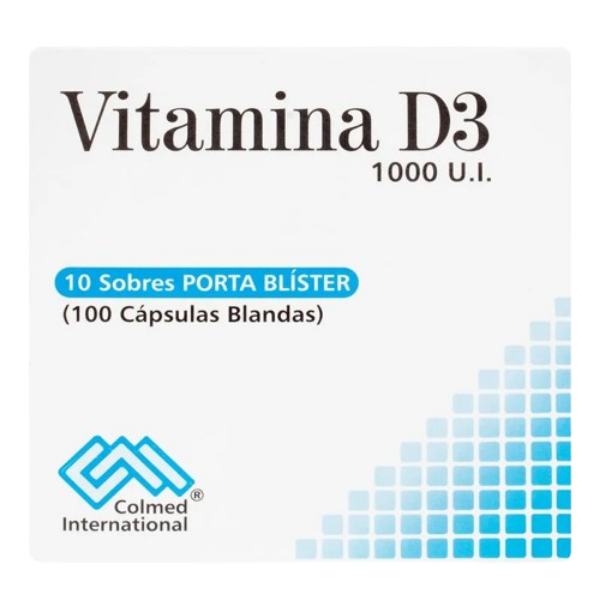 Imagen de VITAMINA D3 *100 CAPSULAS