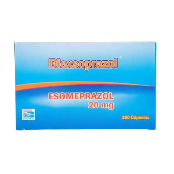 Imagen de DIEXSOPRAZOL 20MG*250CAP