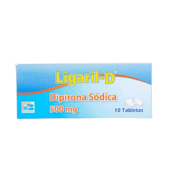 Imagen de LIGARIL-D (Dipirona 500mg)*10TAB