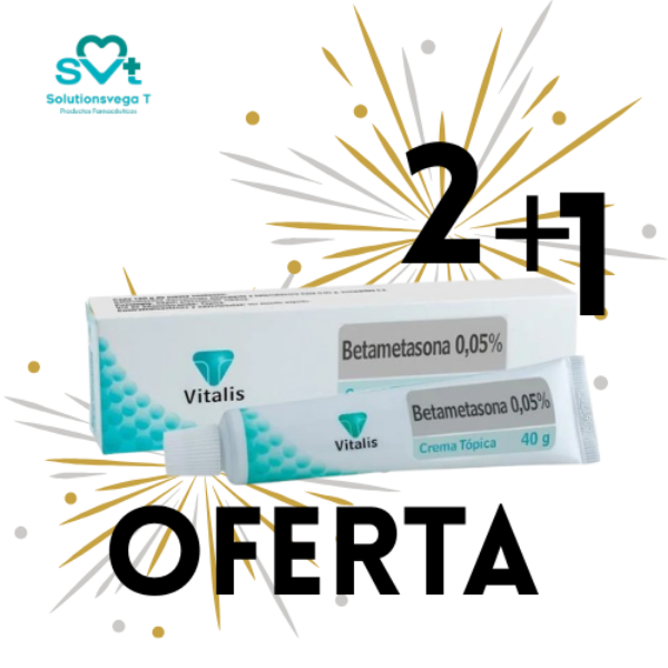 Imagen de BETAMETASONA 0.1% 40GR 2+1
