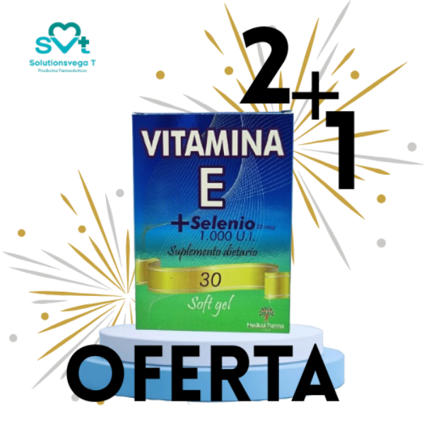 Imagen de OFERTA VITAMINA E+SELENIO*30 SOFTGEL 2+1