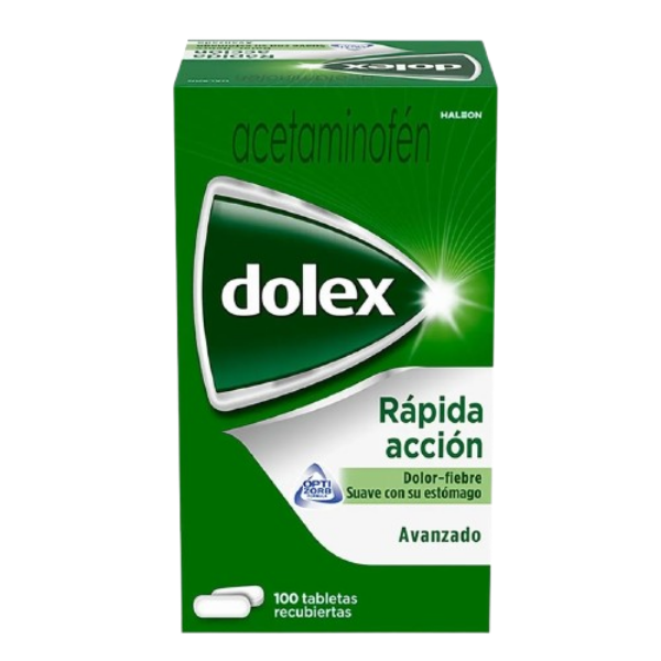 Imagen de DOLEX RAPIDA ACCION*100 TAB RECUBIERTAS