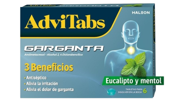 Imagen de AdviTabs Eucalipto y Mentol*6 TBS