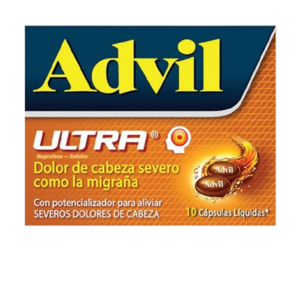 Imagen de Advil Ultra*10 Caps Liquidas