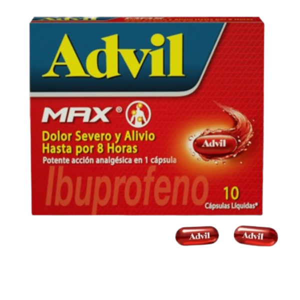 Imagen de ADVIL MAX* 10 CAP LIQUIDAS