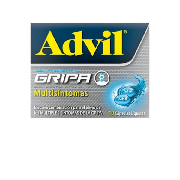 Imagen de Advil Gripa*10 Caps Liquidas