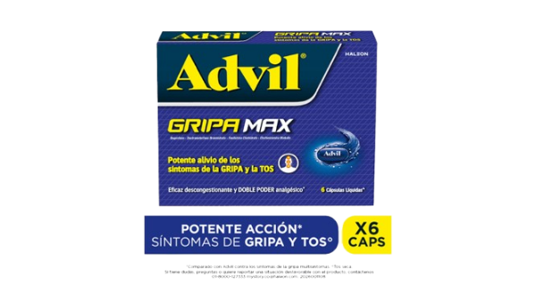 Imagen de Advil Gripa Max*6 Caps Liquidas
