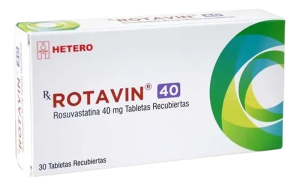 Imagen de ROTAVIN (Rosuvastatina 40mg)*30TAB
