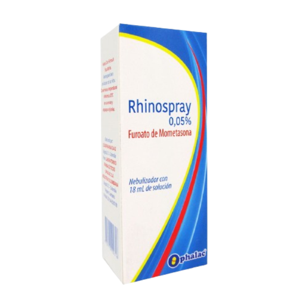 Imagen de RHINOSPRAY 0,05% (furoato de mometasona)*18ML